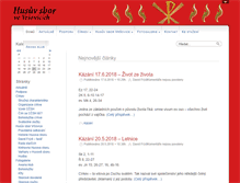 Tablet Screenshot of husuvsbor.cz
